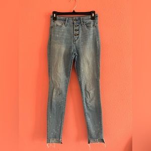 Stretch High Waisted Denim